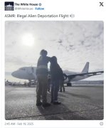 白宫发布视频:非法移民戴镣铐被